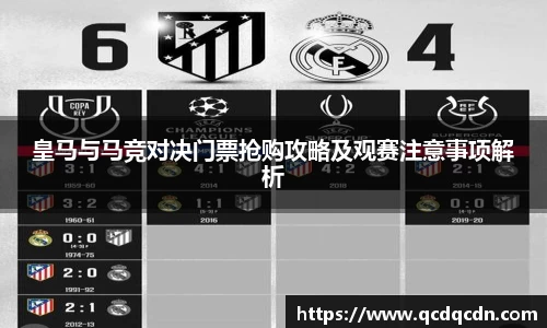 皇马与马竞对决门票抢购攻略及观赛注意事项解析